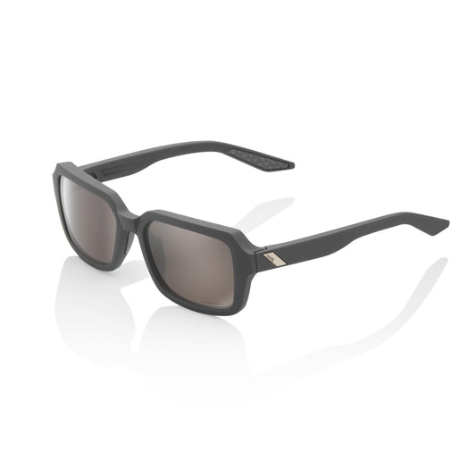 100% Rideley - Soft Tact Cool Grey - HiPER Silver Mirror Lens