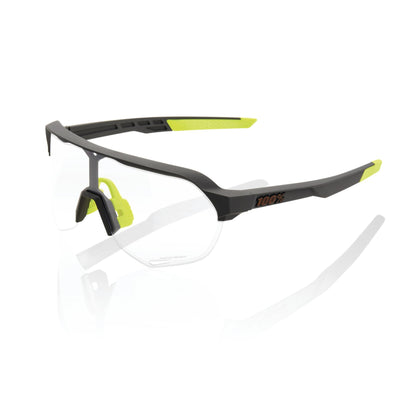 100% S2 - Soft Tact Cool Grey - Photochromic Lens - OS