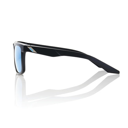 100% Blake - Matte Black - HiPER Blue Multilayer Mirror Lens