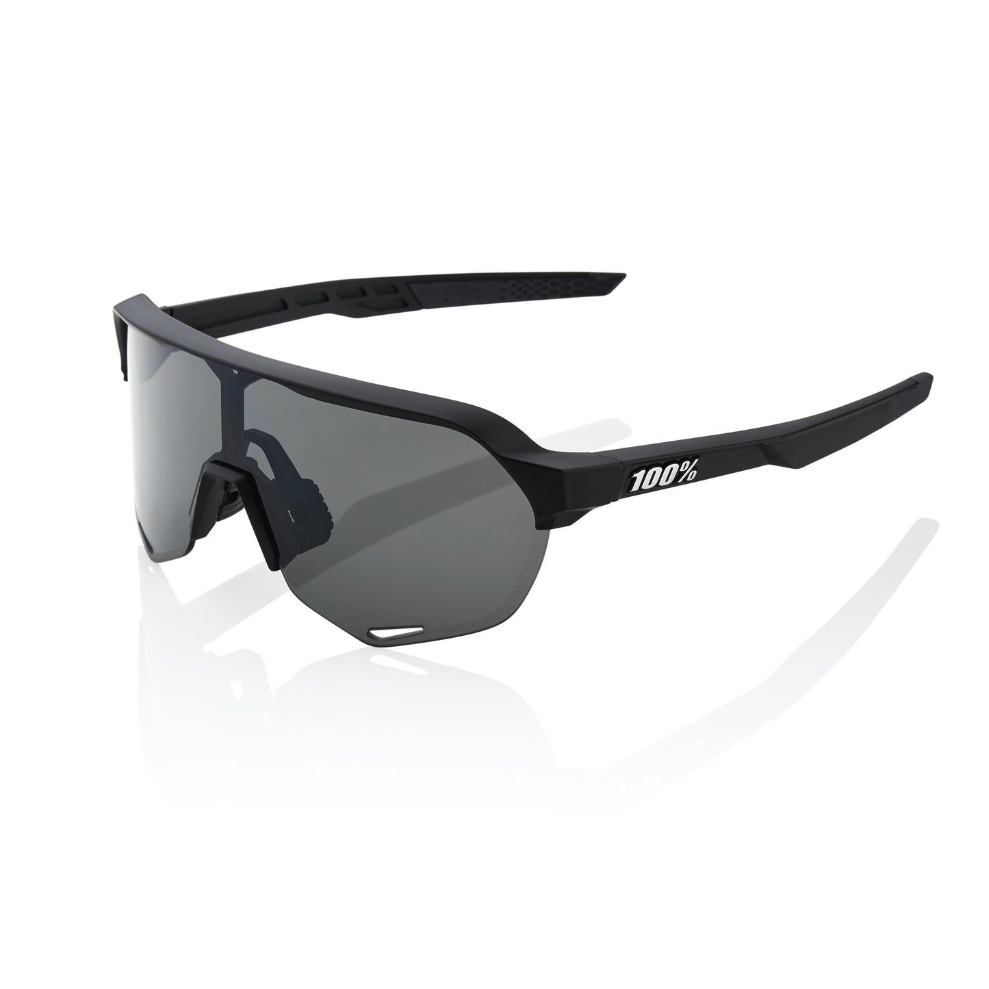 100% S2 - Soft Tact Black - Smoke Lens