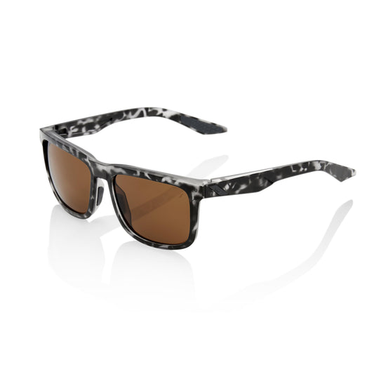 100% Blake - Matte Black Havana - Bronze Lens