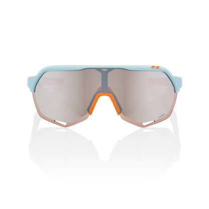 100% S2 - Soft Tact Two Tone - HiPER Silver Mirror Lens