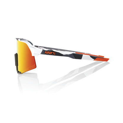 100% S3 - Soft Tact Grey Camo - HiPER Red Multilayer Mirror Lens