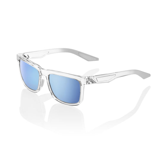 100% Blake - Polished Crystal Haze - HiPER Blue Multilayer Mirror Lens