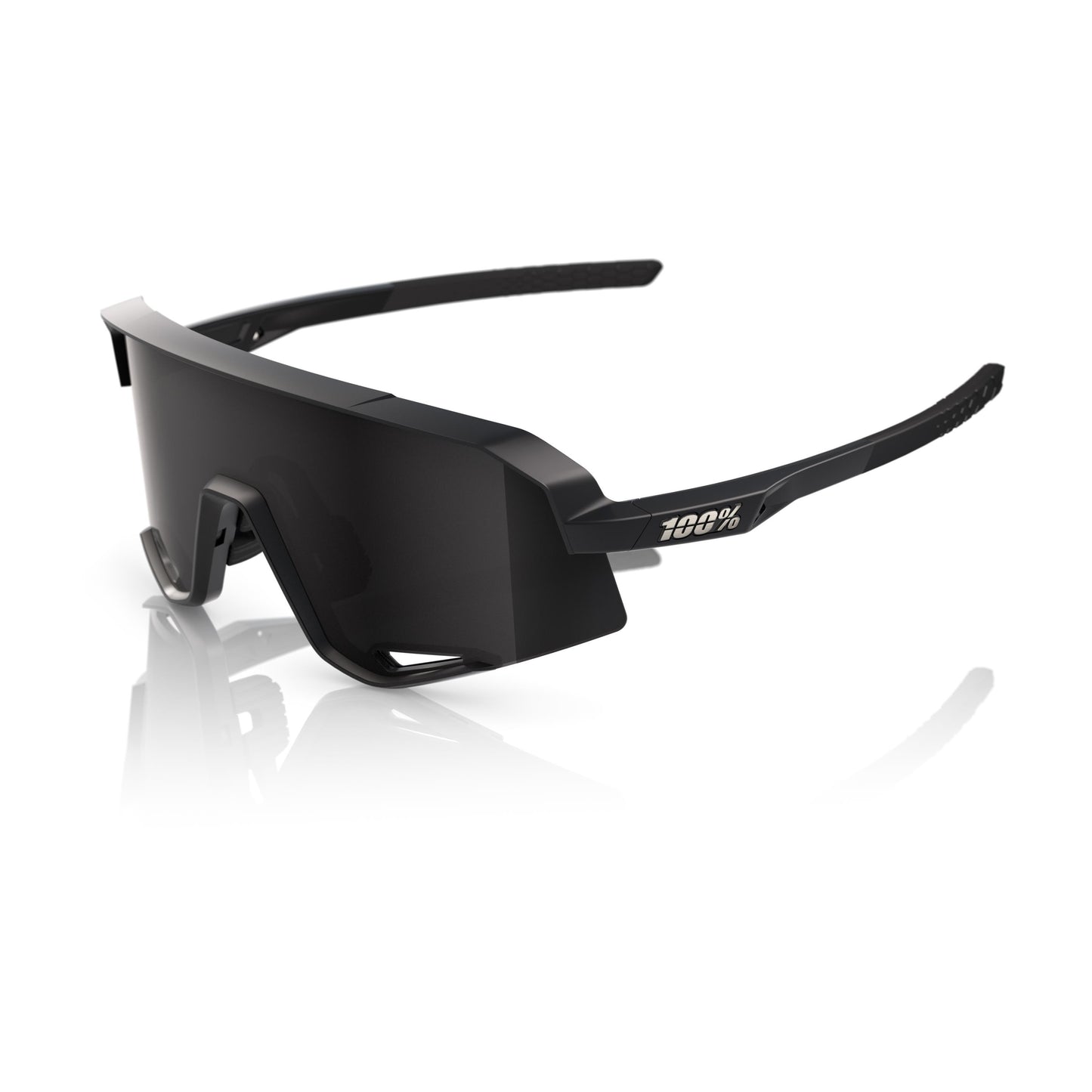 100% Slendale - Matte Black - Smoke Lens