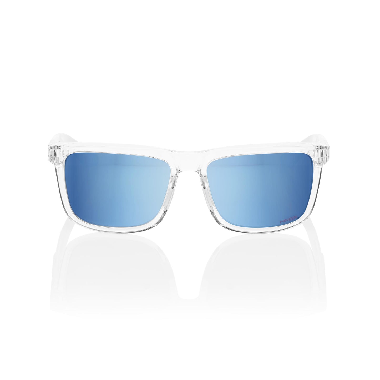 100% Blake - Polished Crystal Haze - HiPER Blue Multilayer Mirror Lens