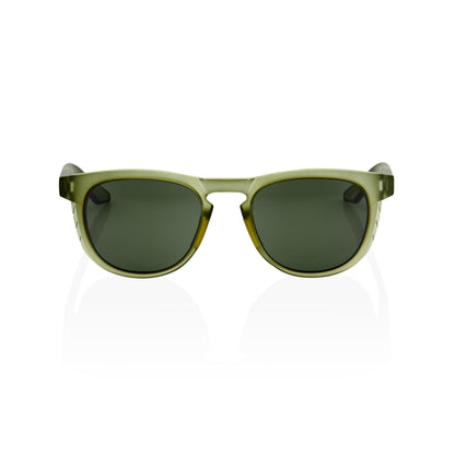 100% Slent - Olive Slate - Grey Green Lens