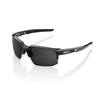 100% Speedcoupe - Polished Black Grey Peakpolar Lens