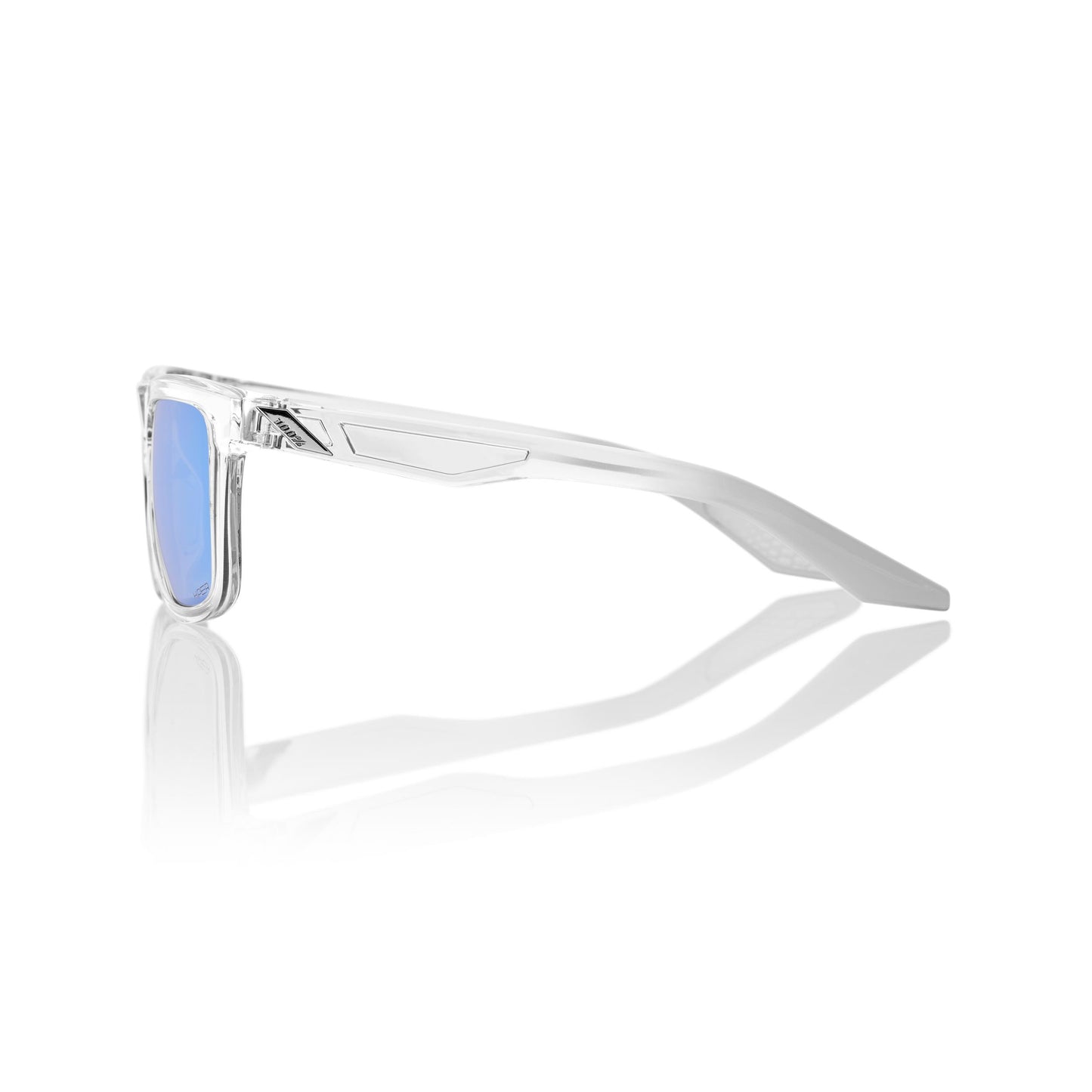 100% Blake - Polished Crystal Haze - HiPER Blue Multilayer Mirror Lens