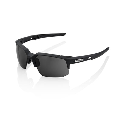 100% Speedcoupe - Soft Tact Black - Smoke Lens