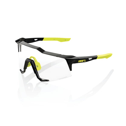 100% Speedcraft - Gloss Black - Photochromic Lens - OS