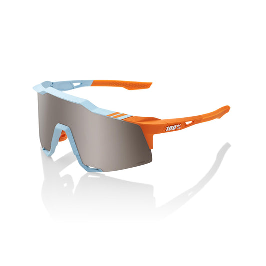 100% Speedcraft - Soft Tact Two Tone - HiPER Silver Mirror Lens