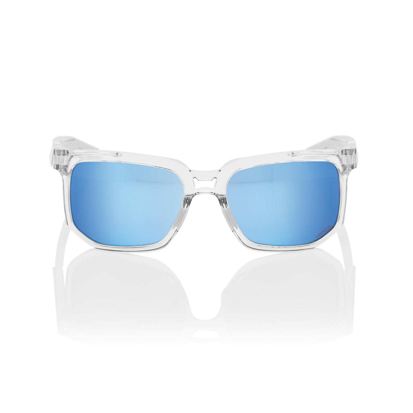 100% Centric - Polished Crystal Haze - HiPER Blue Multilayer Mirror Lens