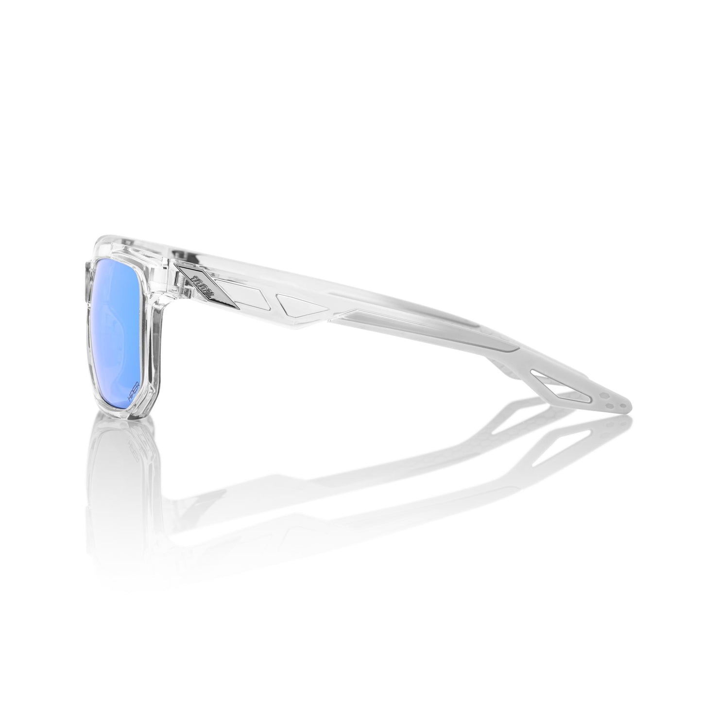 100% Centric - Polished Crystal Haze - HiPER Blue Multilayer Mirror Lens