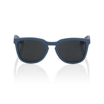 100% Hudson - Soft Tact Blue - Smoke Lens