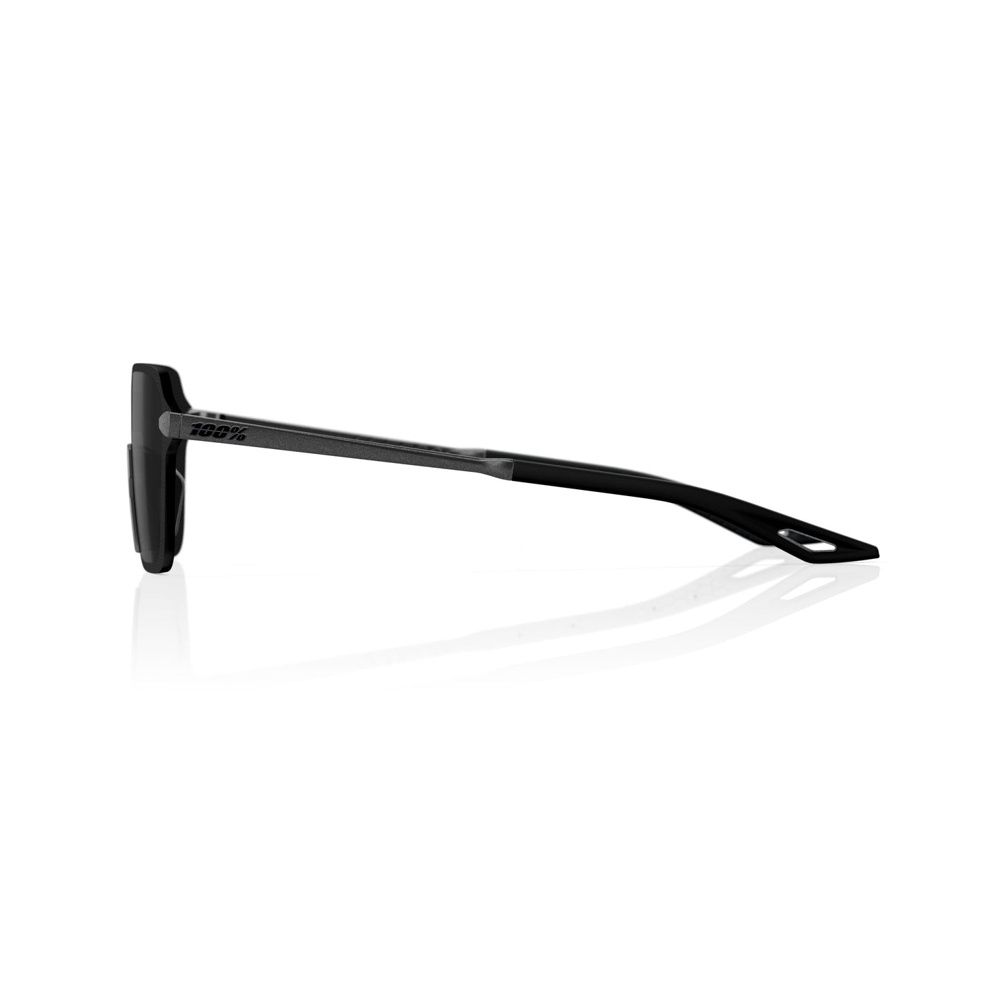 100% Legere Trap - Matte Gunmetal - Black Mirror Lens