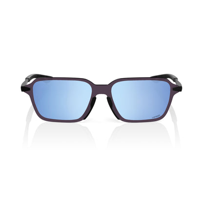 100% Legere Trap - Soft Tact Black - HiPER Blue Multilayer Mirror Lens