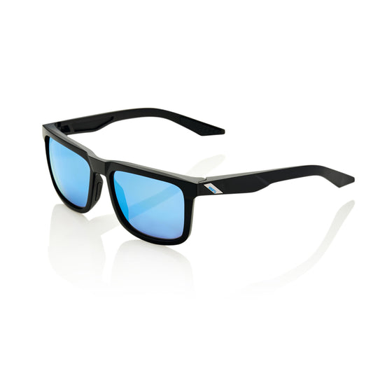 100% Blake - Matte Black - HiPER Blue Multilayer Mirror Lens