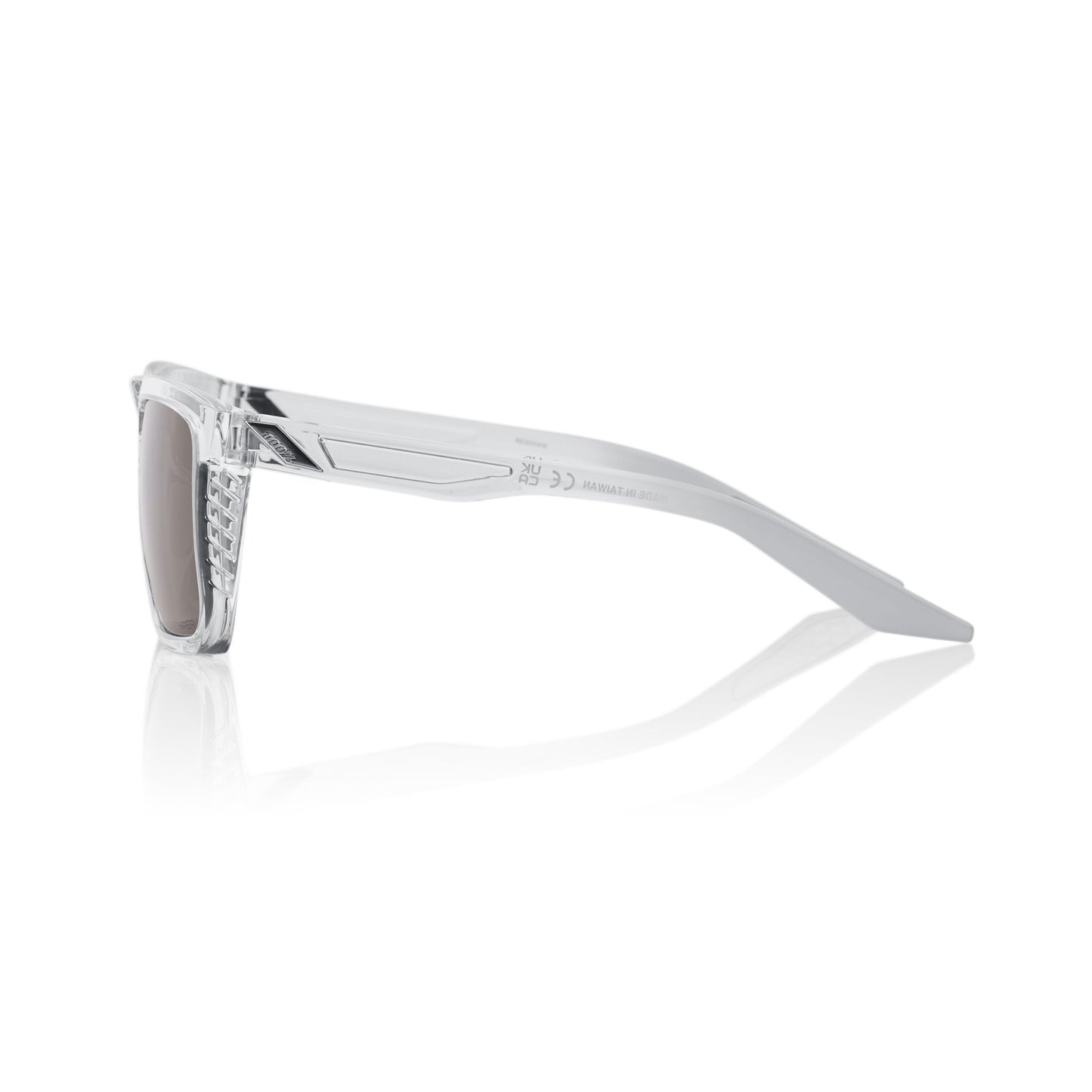 100% Renshaw - Polished Crystal Haze - HiPER Silver Mirror Lens