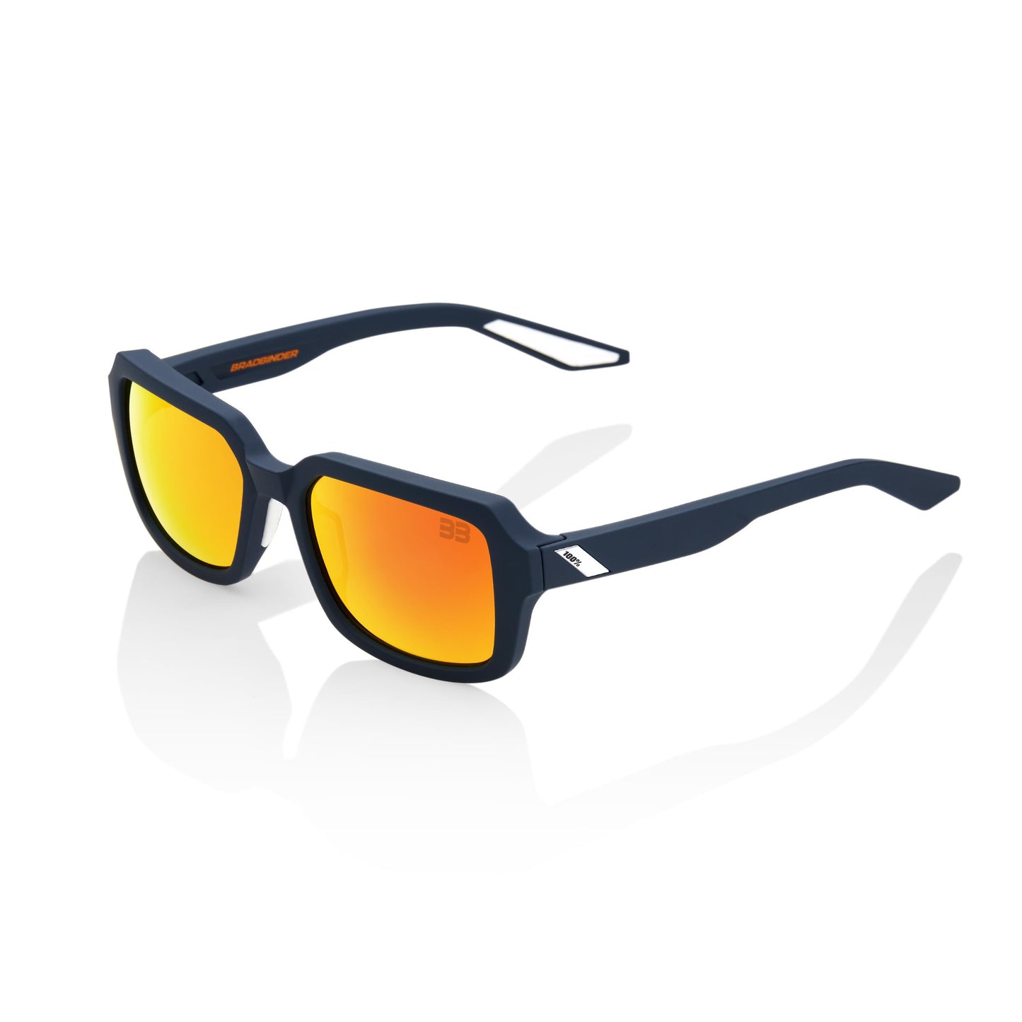 100% Rideley - Brad Binder SE Blue - Orange Multilayer Mirror Lens